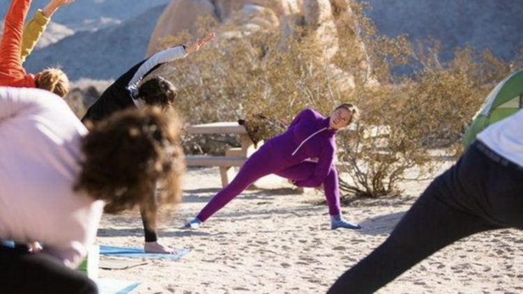 Three-day women’s weekend yoga and climbing retreat in Joshua Tree, CA