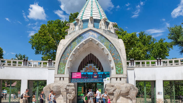 Elephant Centre at Budapest Zoo