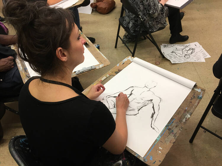 Group drawing & sketching class