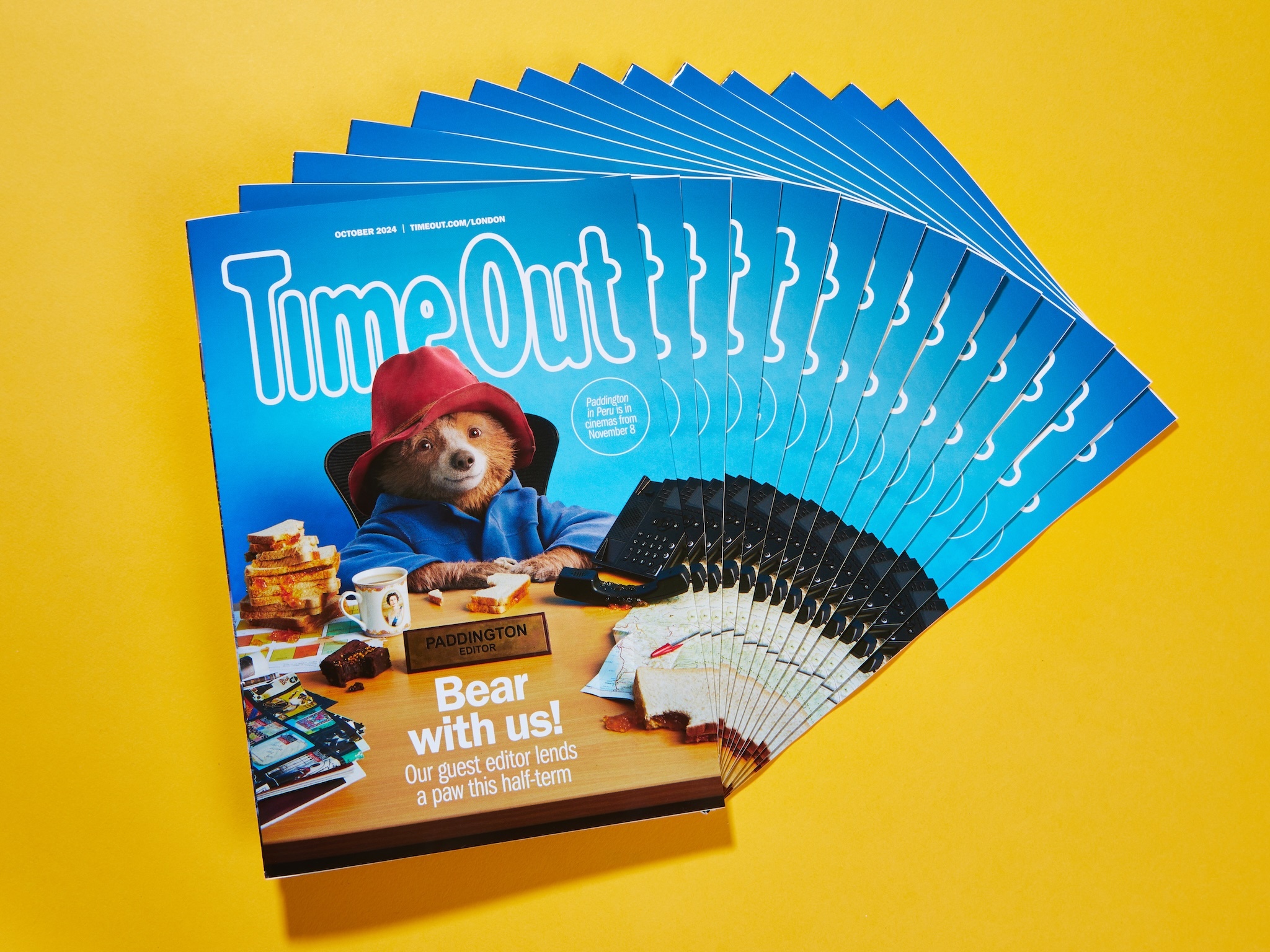 Pick up a copy of our half-term guide in London this week – guest-edited by Paddington!