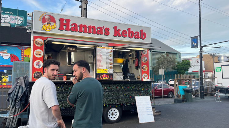 Hanna's Kebab food truck.