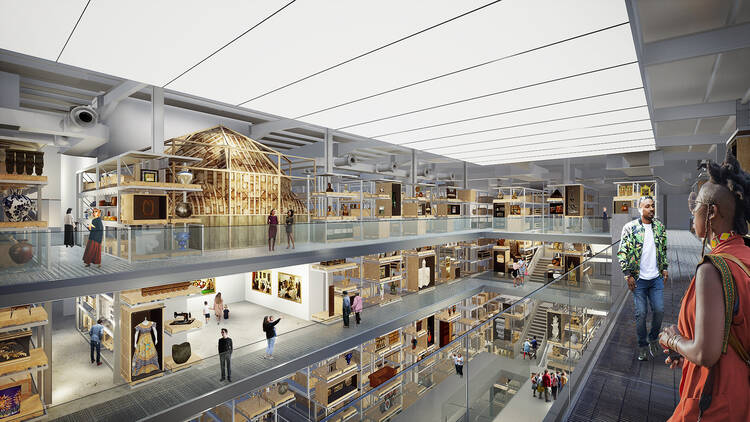 CGI of the new V&A East Storehouse