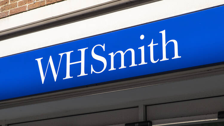 WH Smith in Canterbury, England