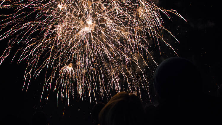 Fireworks in London