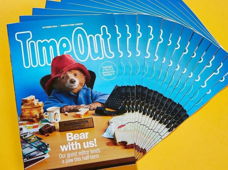 Pick up a copy of our half-term guide in London this week – guest-edited by Paddington!