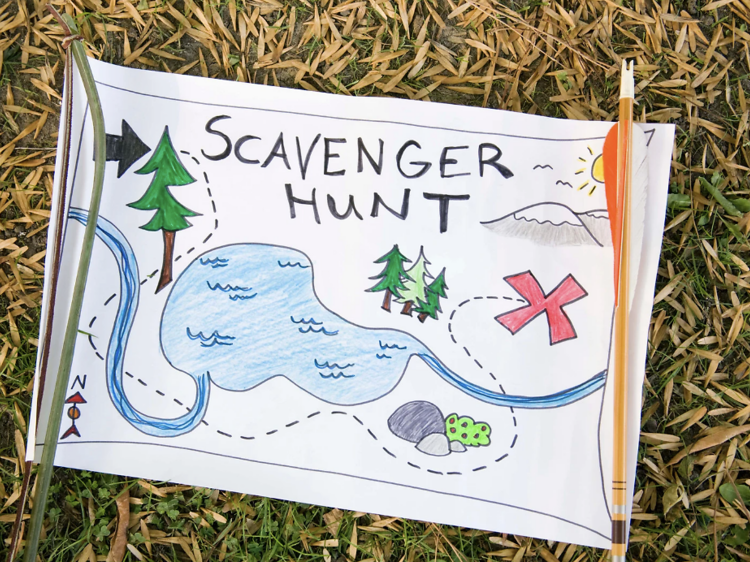 Holiday scavenger hunt