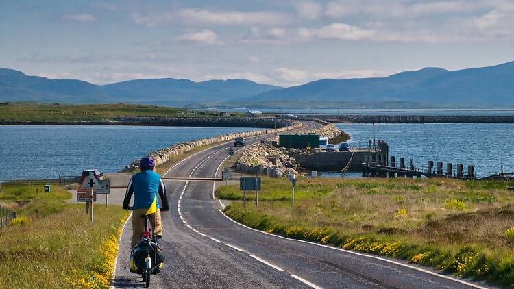 Outer Hebrides in Scotland