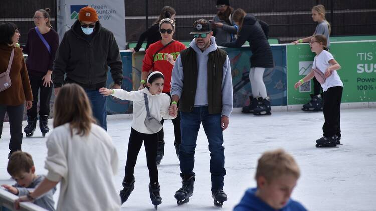 Ice at Discovery Green