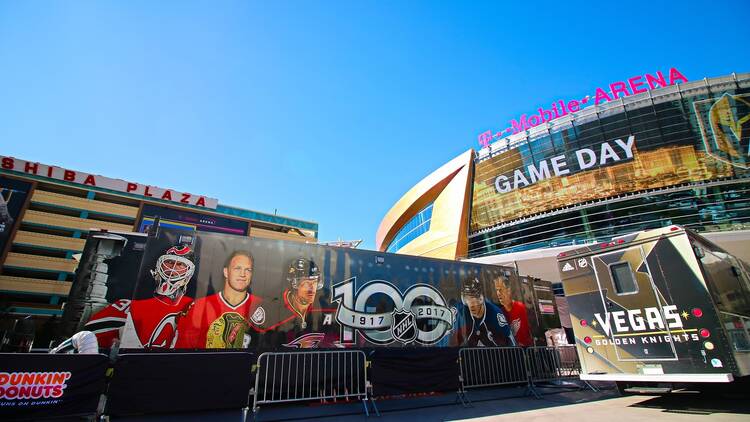 Las Vegas Golden Knights at the T-Mobile Arena