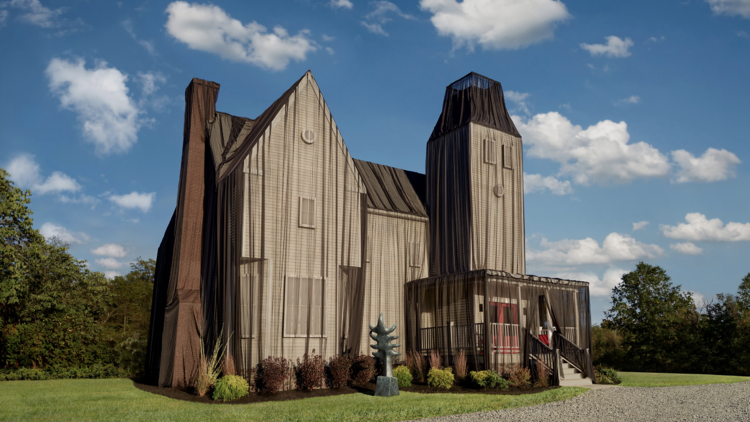 rendering of the beetlejuice beetlejuice house in New Jersey