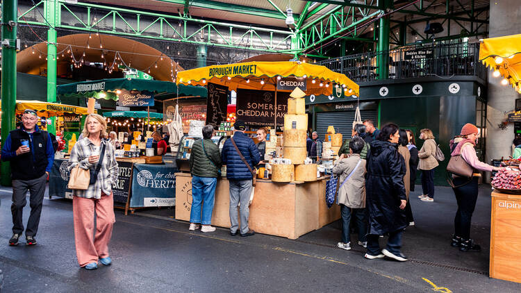 Borough Market cheese stall (Photograph: Laura Gallant for Time Out)