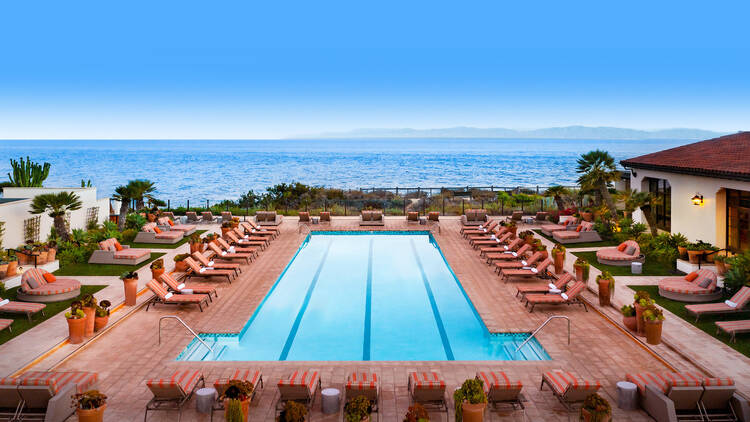 The adults-only pool at the Spa at Terranea