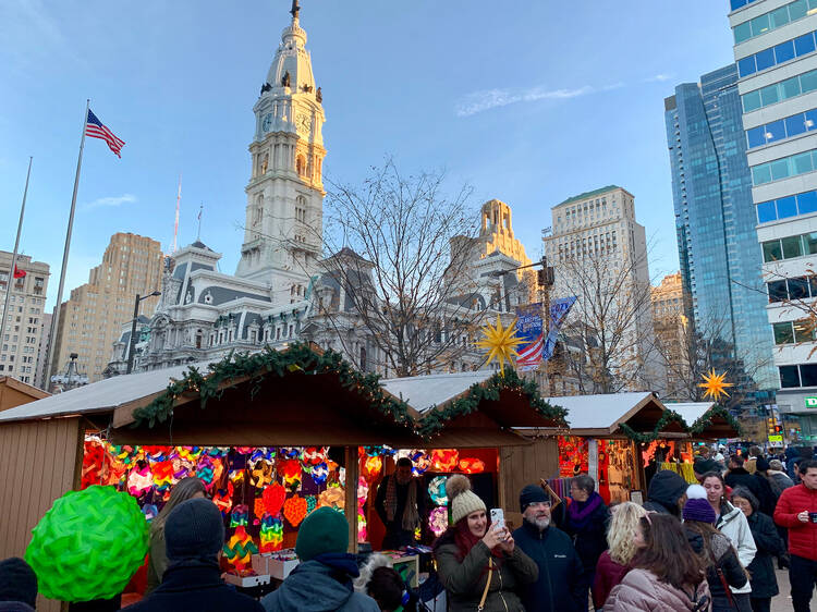 Christmas Village in Philadelphia