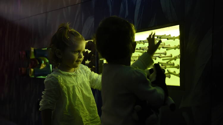 Splash about in the Science Museum’s play area