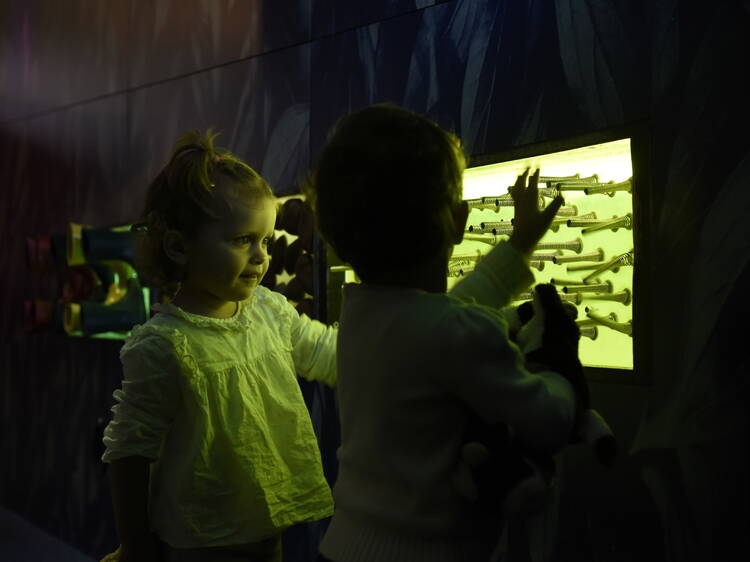 Splash about in the Science Museum’s play area