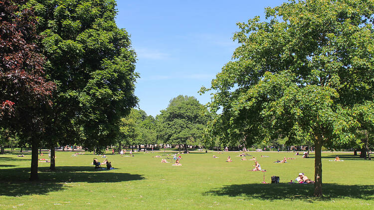 Victoria Park in east London