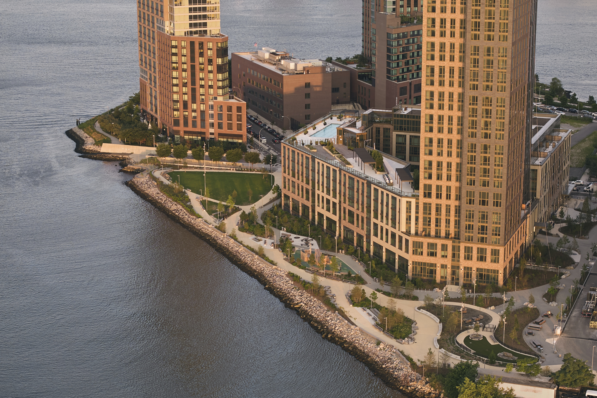 Check out the new park that just opened along the Long Island City waterfront