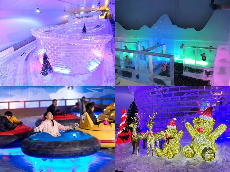 Icy new attractions at the revamped Snow City