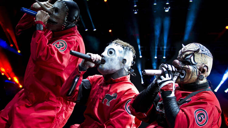 Slipknot concierto en el Parque Bicentenario