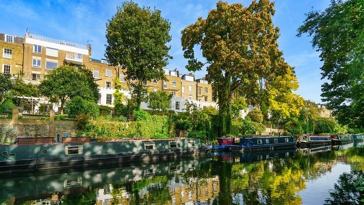 Regent’s Canal in Islington, London