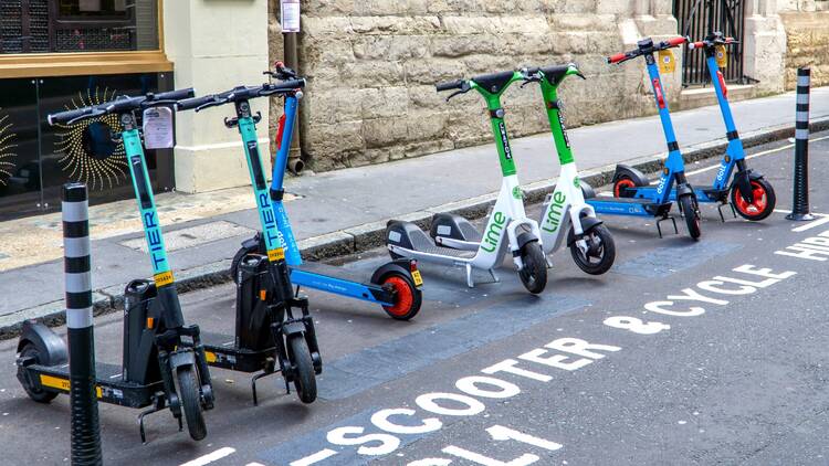 E-scooters in London