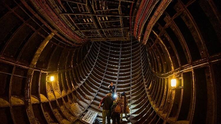 Secret London Underground tunnel 