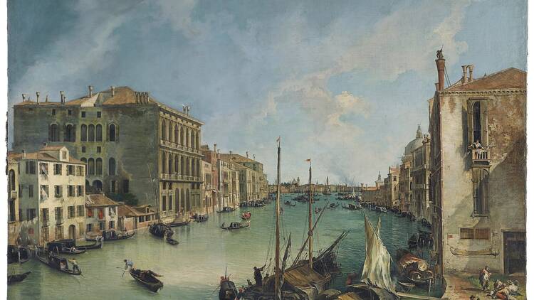 O Grande Canal de Veneza, Canaletto