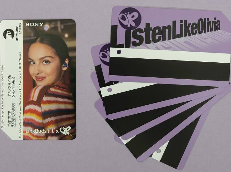 You can grab a limited-edition Olivia Rodrigo MetroCard starting on Monday