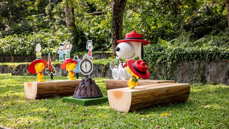 Snoopy installations at Singapore Zoo and Bird Paradise