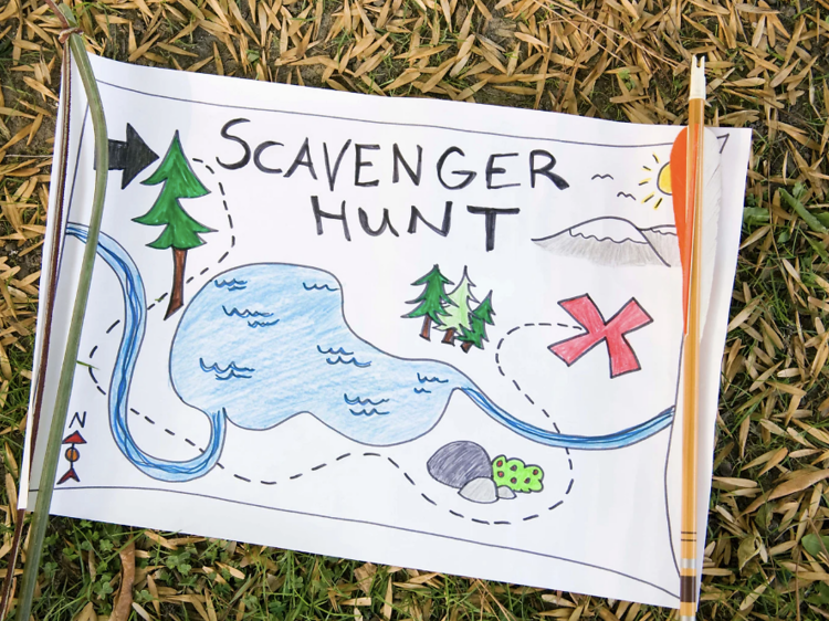 Scavenger hunts for team building