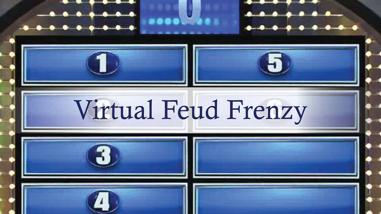 Feud frenzy game for team building