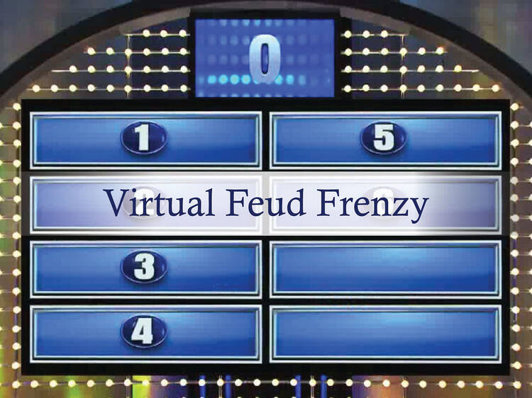 Feud frenzy game for team building