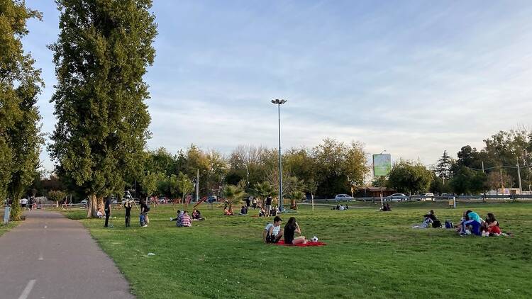 Green Space along the Bikeway