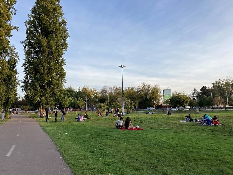 Green Space along the Bikeway