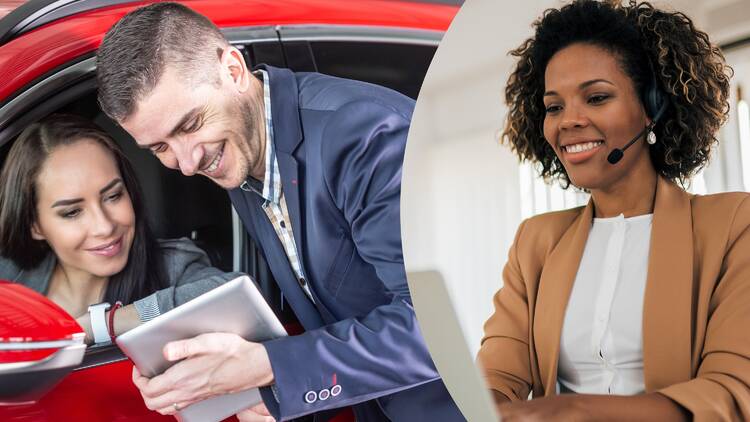 English-language support and free car delivery