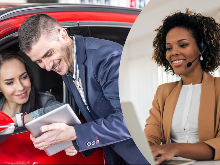 English-language support and free car delivery