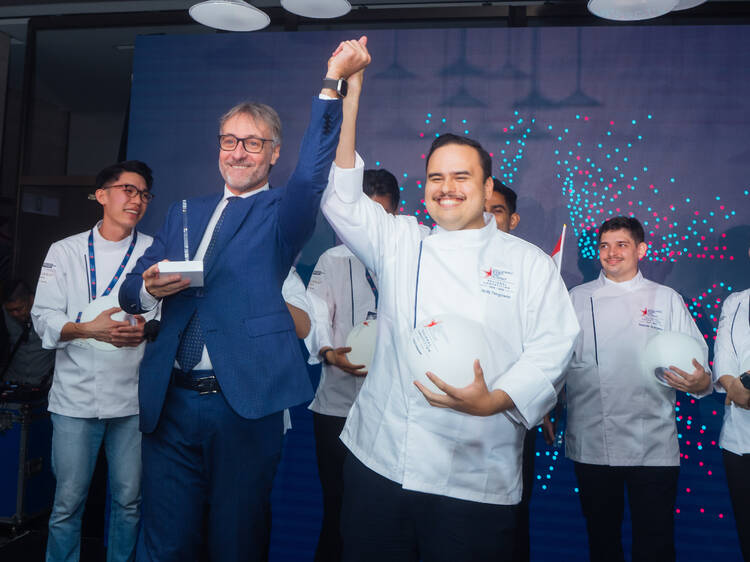 All the winning chefs at the S.Pellegrino Young Chef Academy Competition in Asia