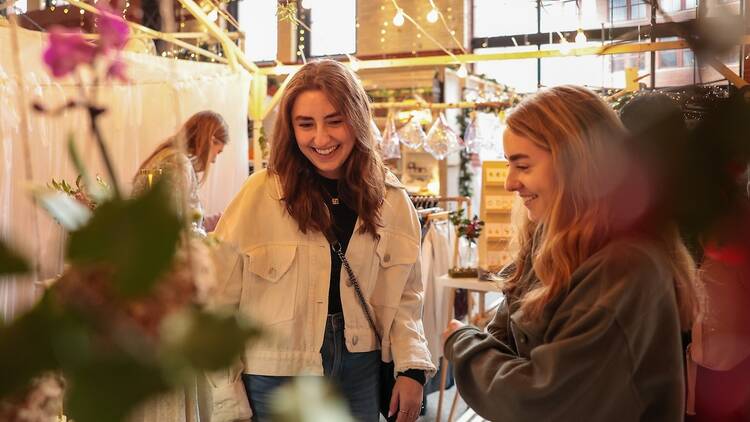 SoWa Winter Festival shoppers