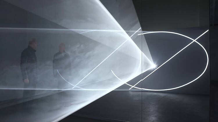 Split Second Mirror I, "Rooms", Anthony McCall