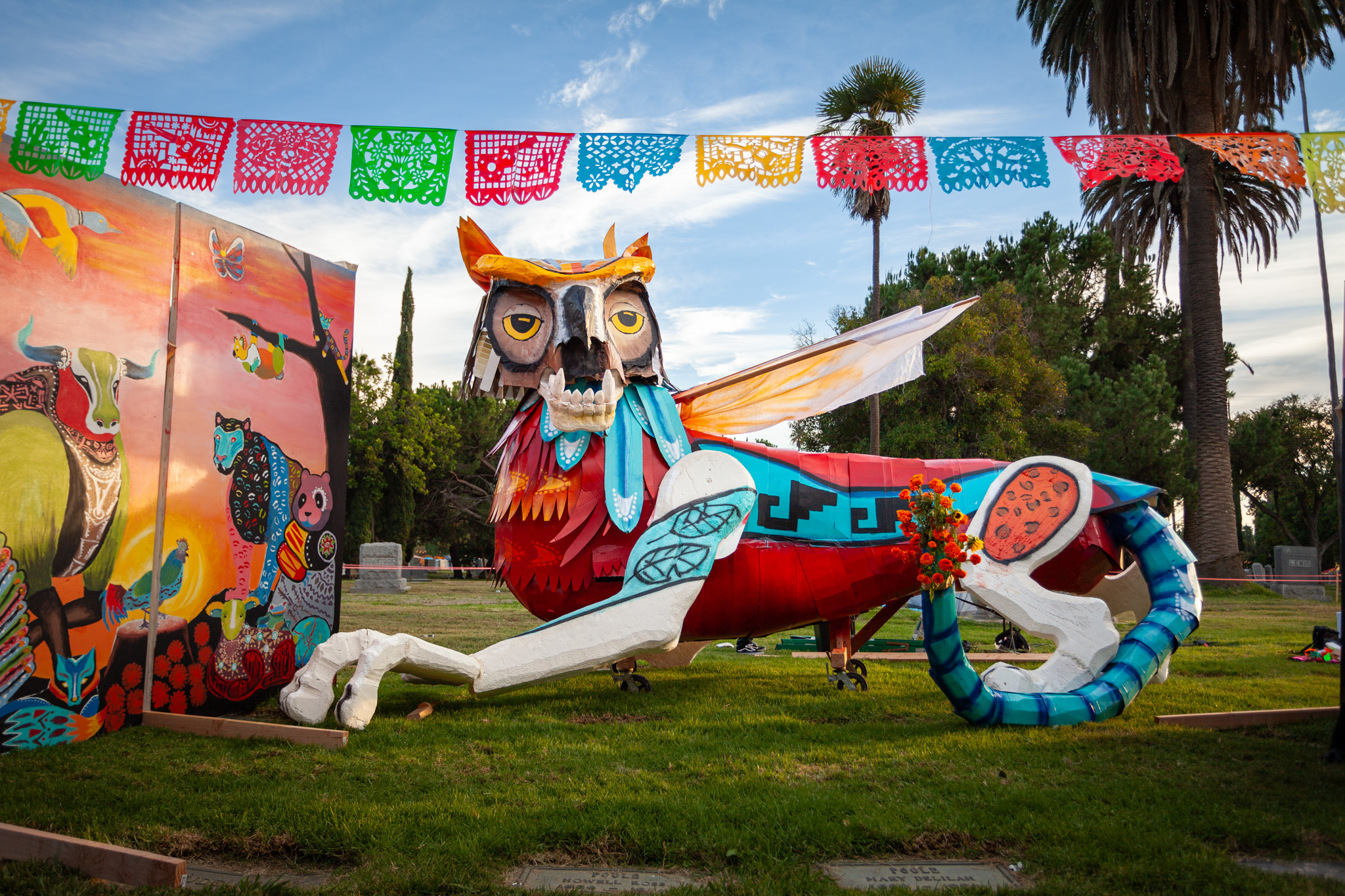 The most beautiful altars and costumes from Day of the Dead at Hollywood Forever 2024