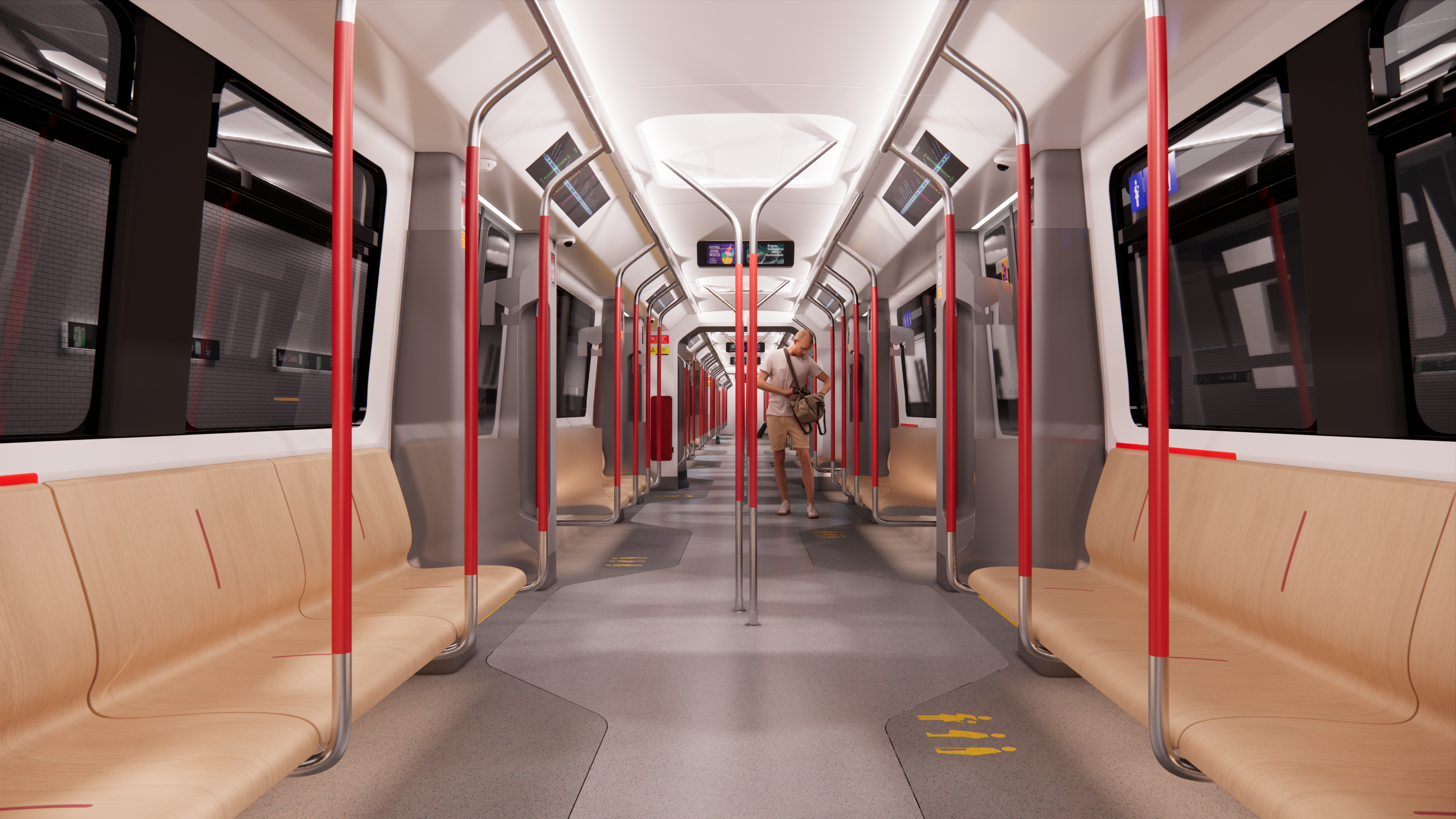 New Lisbon Metro Carriages