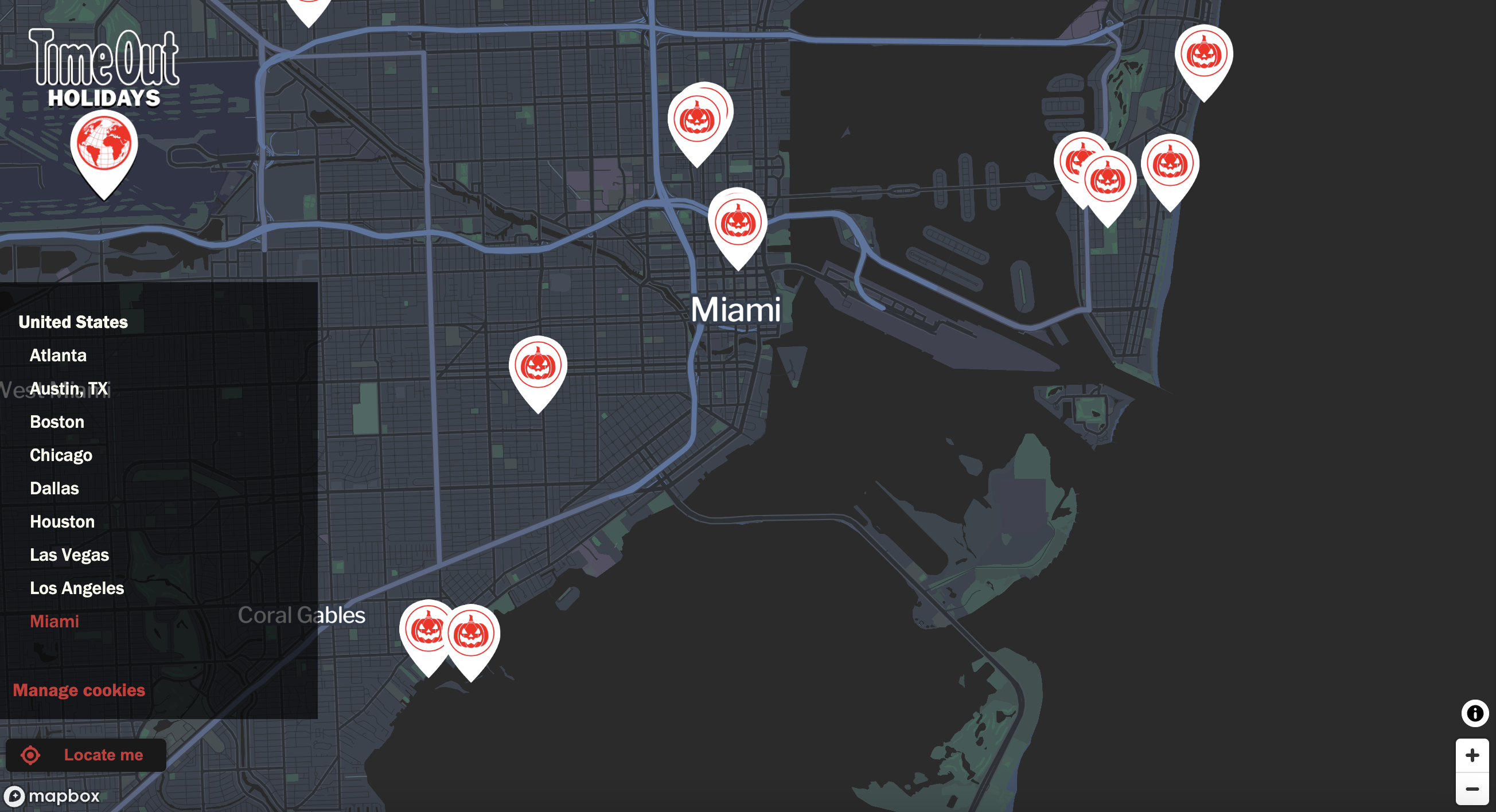 Time Out Miami Holiday Map