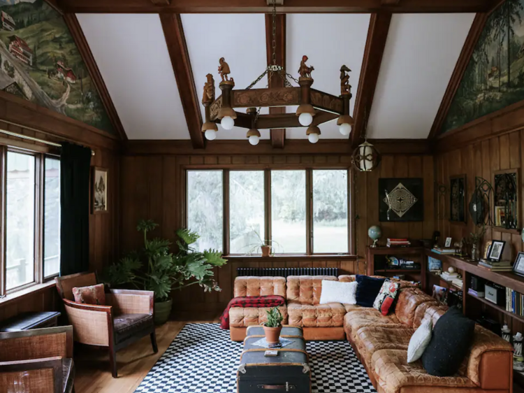 Swiss cabin in the Catskills