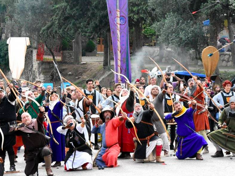 Una espectacular feria medieval se celebra en este pueblo de Cataluña durante tres días