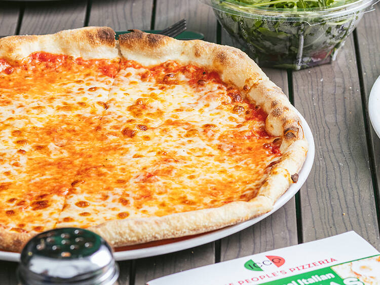 Get a fresh 12" Margherita plus any topping for £5!