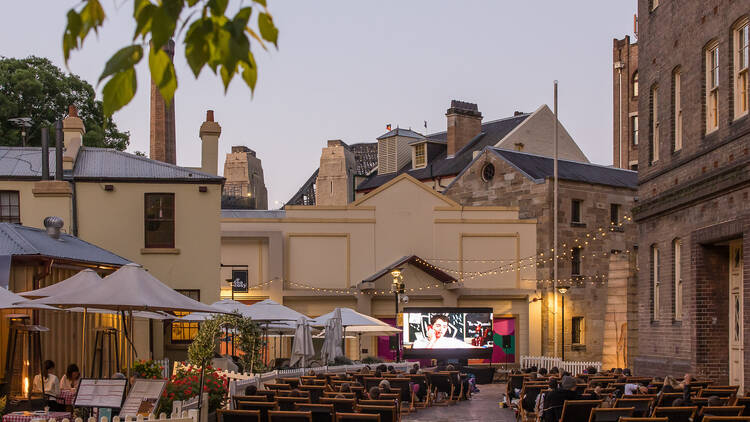 The Rocks laneway cinema