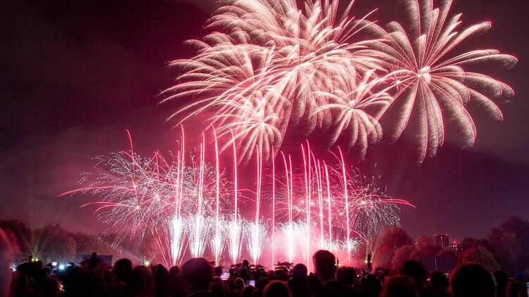 Battersea Park fireworks 