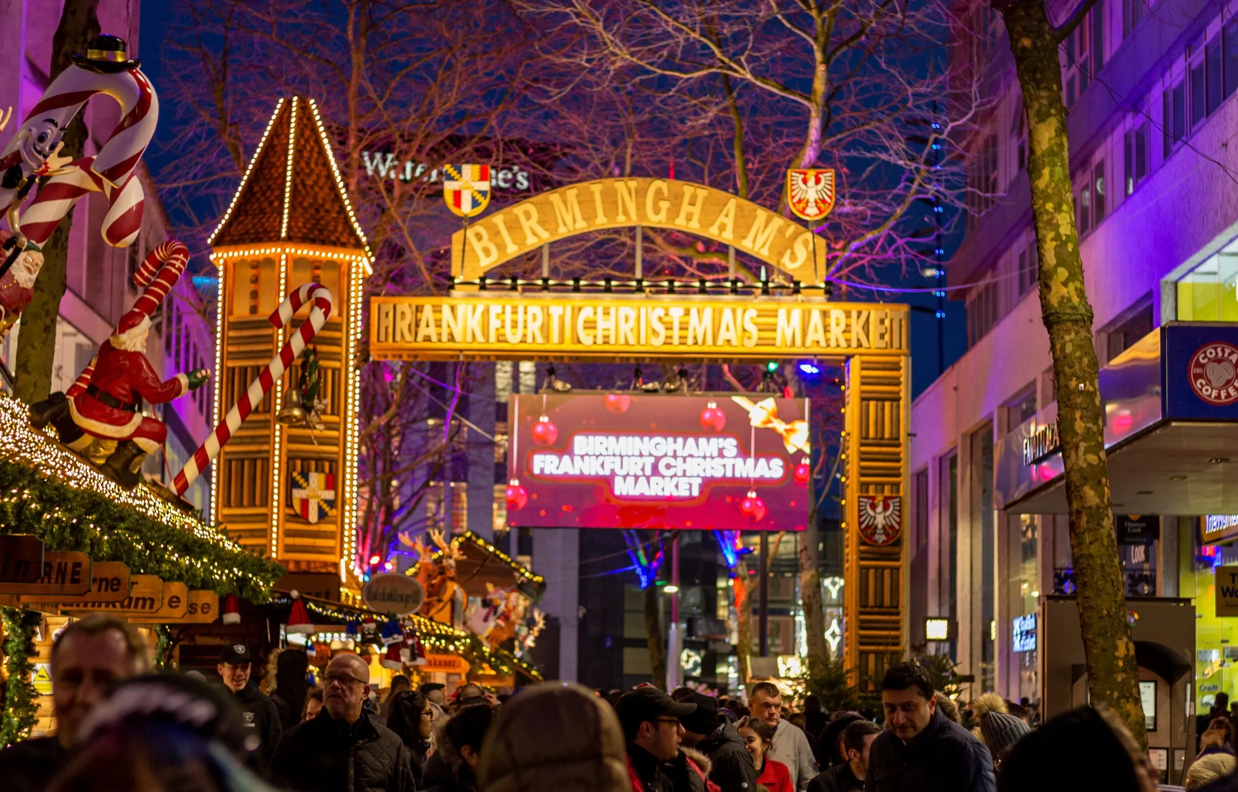 Birmingham Frankfurt Christmas market