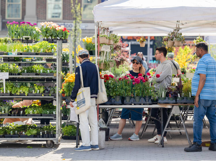 Grab-and-go at Union Square Greenmarket