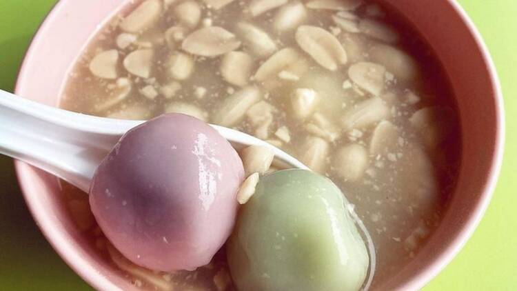 Ah Balling Peanut Soup